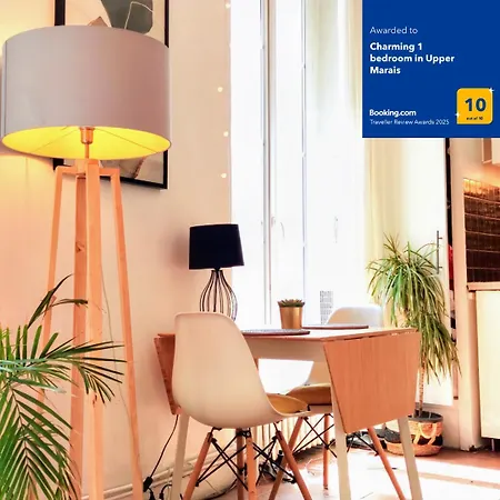 Charming 1 Bedroom In Upper Marais Appartement *